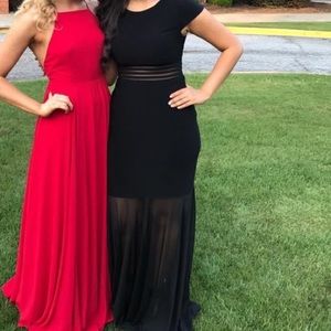 Beautiful Black cap sleeve dress